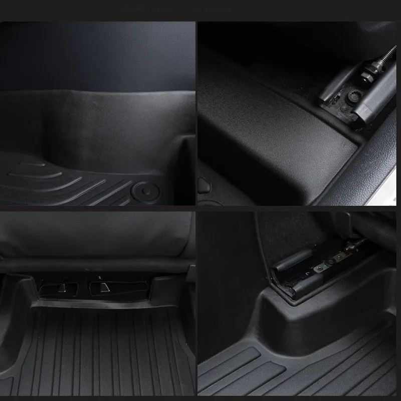 Skoda Yeti 5L 용 자동차 바닥 매트 2009 2017 2010 2011 TPE 라이너 트렁크 풋 시트 백 패드 방수 미끄럼 방지 보호 장치 액세서리