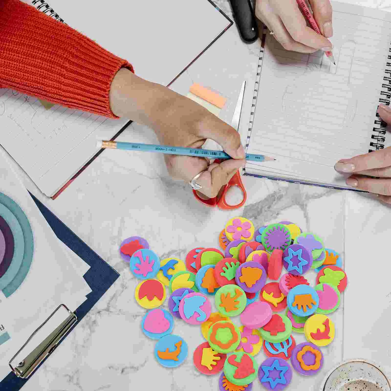 Рисунок 6 - детский цветной штамп