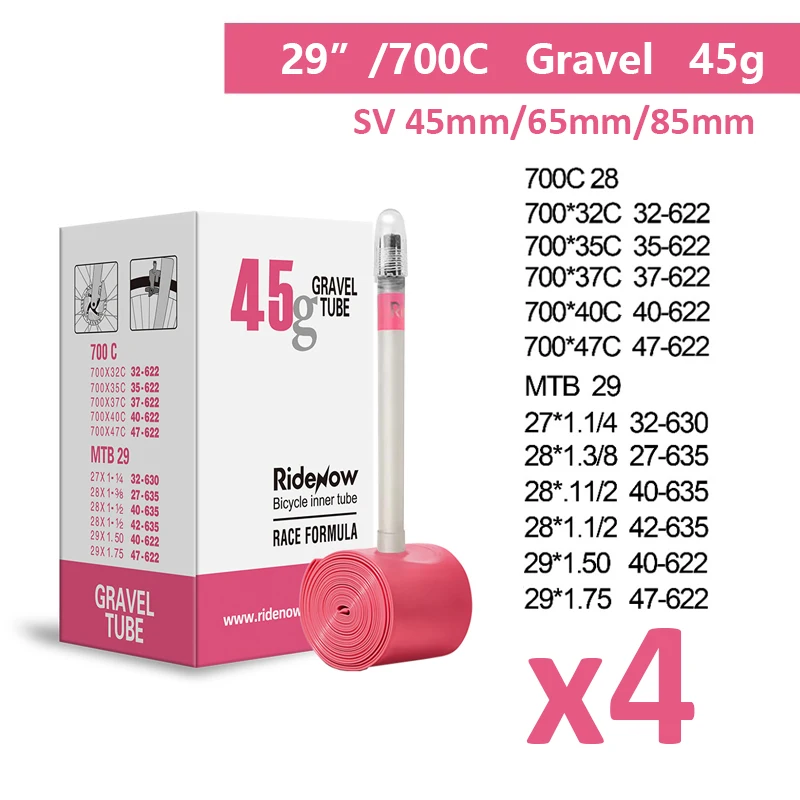 Durable Road Bike Inner Tube with French Valve