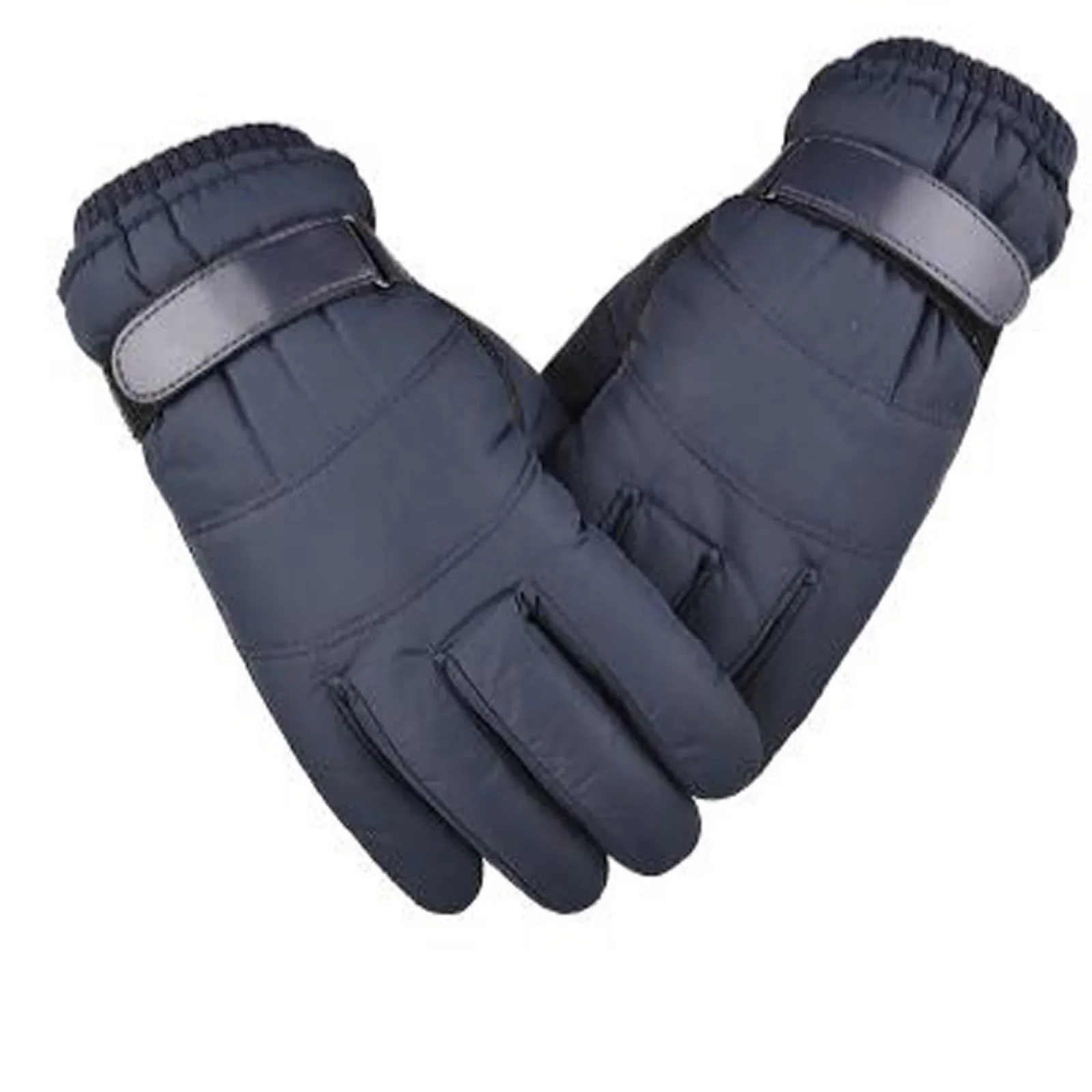 Motorcycle Windproof Gloves Winter Waterproof Warm Ski Fleece Gloves Men Women Anti-Slip Wear-Resistant Moto Motocross Gloves winter windproof women cycling gloves internal plush keep warm anti slip skin friendly waterproof soft outdoor female ski gloves