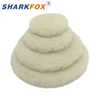 Sharkfox 3" -7" Wool Polishing Pad High Density Lambs Woollen Polish Buffing Pad Car Polisher Buffing Waxing 3