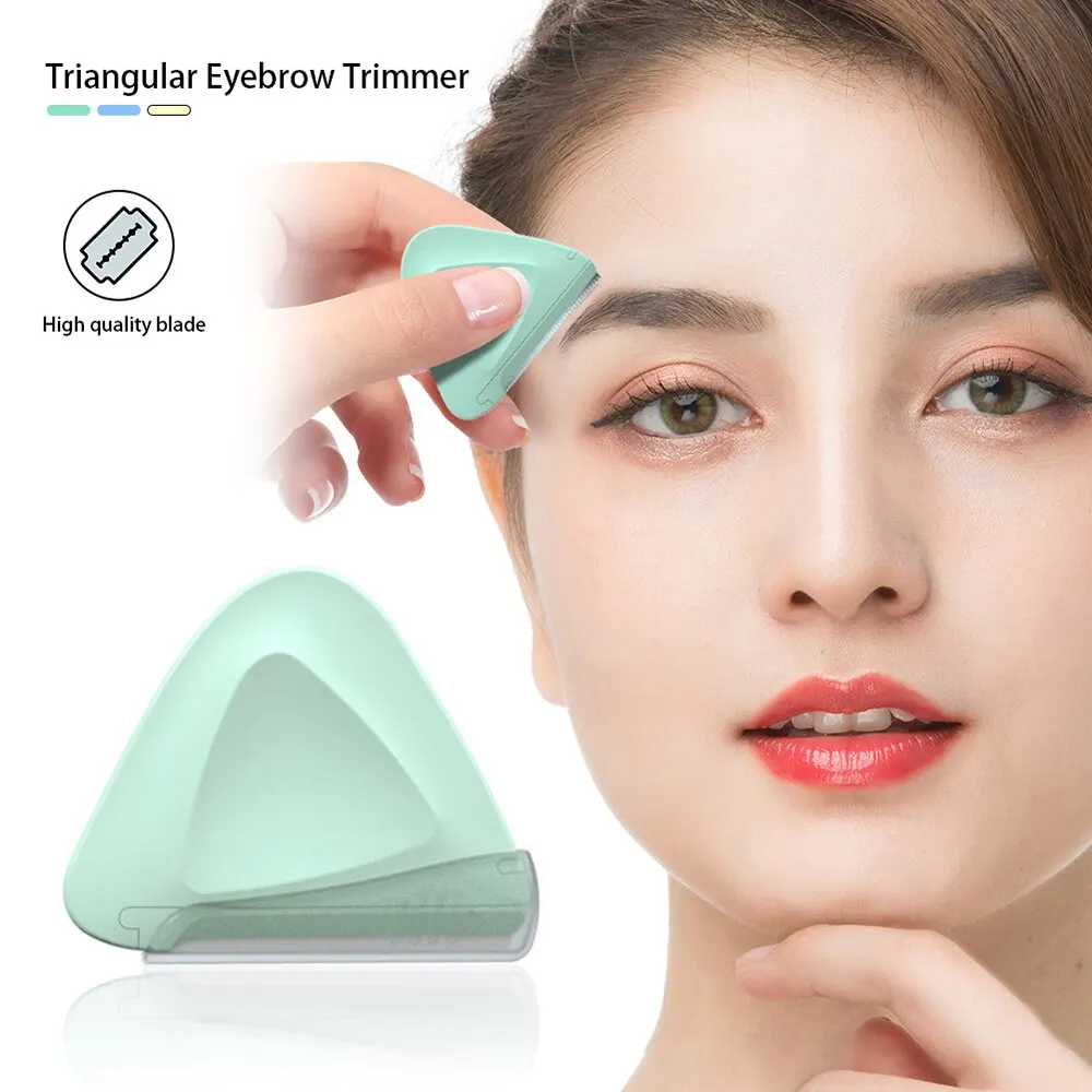 1-2-3pc-Eyebrow-Trimmer-Triangle-Portable-Safety-Eyebrow-Scraper ...
