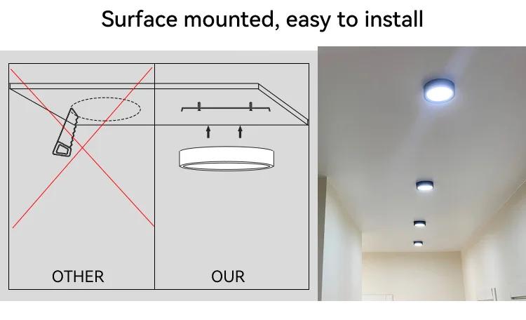 led downlights bunnings LED Spot Light COB Downlight Round Square Interior Lighting 110V 220V 10W 15W 25W Down Lamp Ceiling Living Room Store Bathroom white downlights