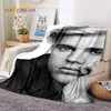3D Justin Bieber Idol Singer Soft Blankets,Keep Warm Throw Blanket Comfortable Blanket for Picnic Beds Sofa Home Bedroom Gifts 6