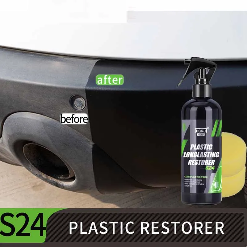 Car Plastic Restorer Back To Black Gloss Auto Plasitc Parts Repair