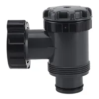 Swimming Pool Plunger Valve 38mm ABS Anti Clogging Efficient On Off Plunger Valves for Replacement 1