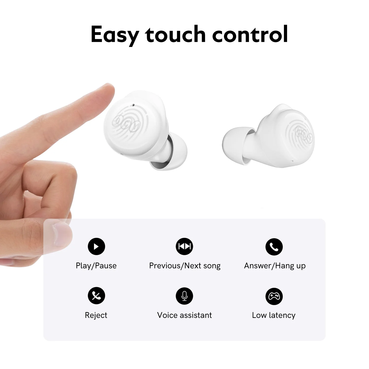 Audífonos Auriculares Manos Libres Bluetooth Tactiles Modelo 3