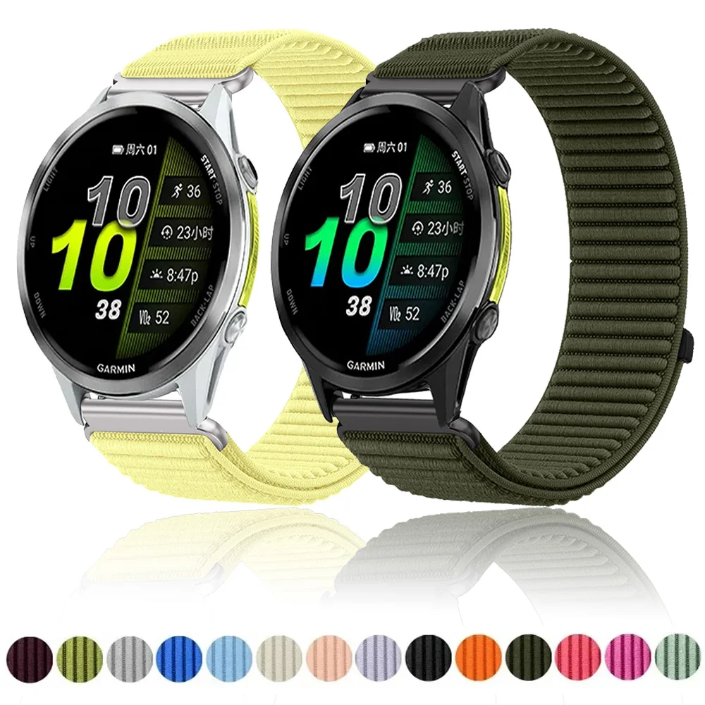 Nylon Loop Wristband Strap - 18mm to 22mm - Universal Fit