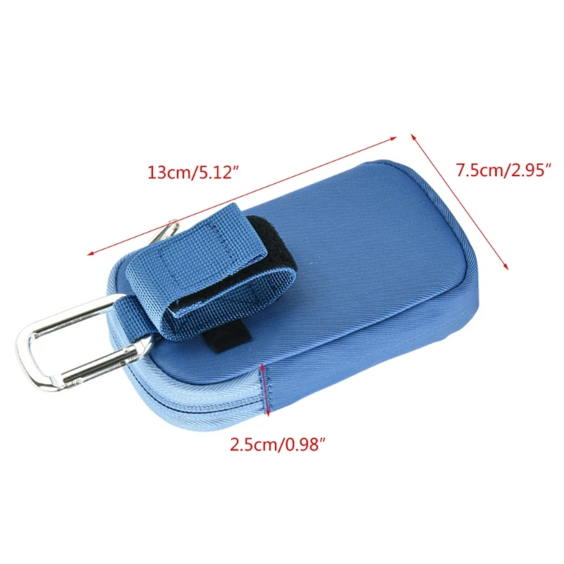 Carabiner 편리한 명확한 창 케이스 주머니를 가진 휴대용 MP3/MP4 저장 부대