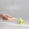Ruyi Flower Shoe Brush Laundry Brush Detachable Multi-Function Brush High-Looking Shoe Brush Long Handle Soft Bristles Home 3