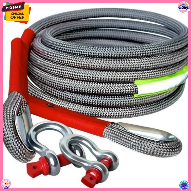 20 Ton Off-Road Vehicle Towing Rope 1