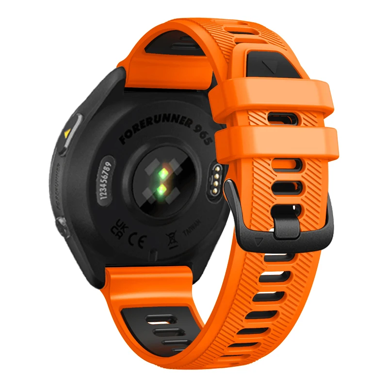 Sport Silicone Replacement Watch Band 22mm - Versatile Wristband Bracelet Correa