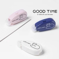 Kokuyo Cute Cat Glue Tape 6mm*8m Dot Liner Double Side Adhesive for Album Diary School F7595 1