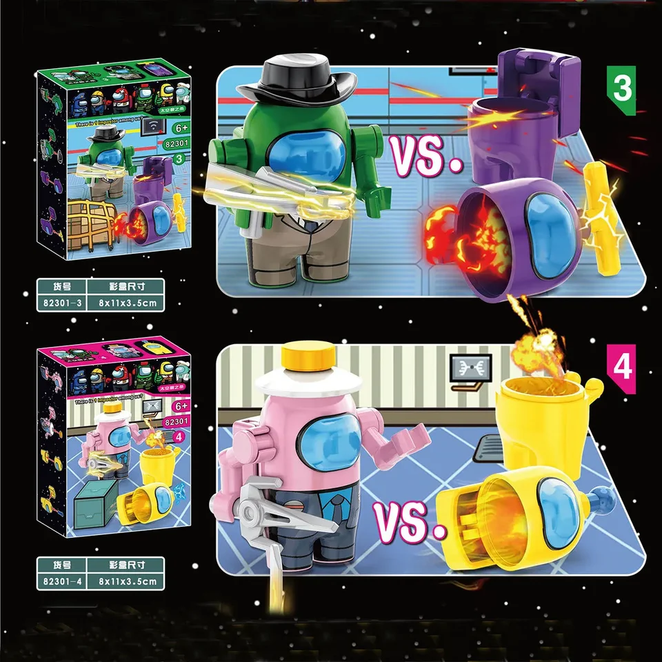 Space Werewolf Kill Anime Figurine Among Us 16 Game Character