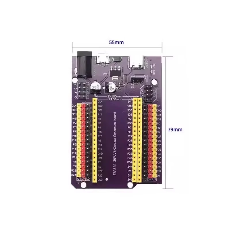 รูปสินค้า ESP32-S3 โมดูลพัฒนา WiFi บลูทูธ ดูอัลคอร์ Arduino IoT