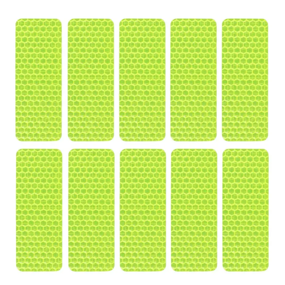 Reflective Stickers Car Sticker Wheel Hub Ring Creative Personalized Decorative 10 PC