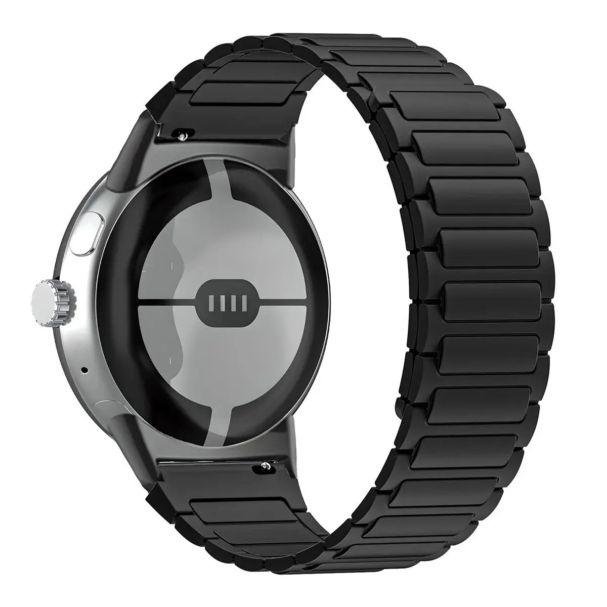 Magnetic Silicone Sport Replacement Strap Bracelet, 45mm/41mm,