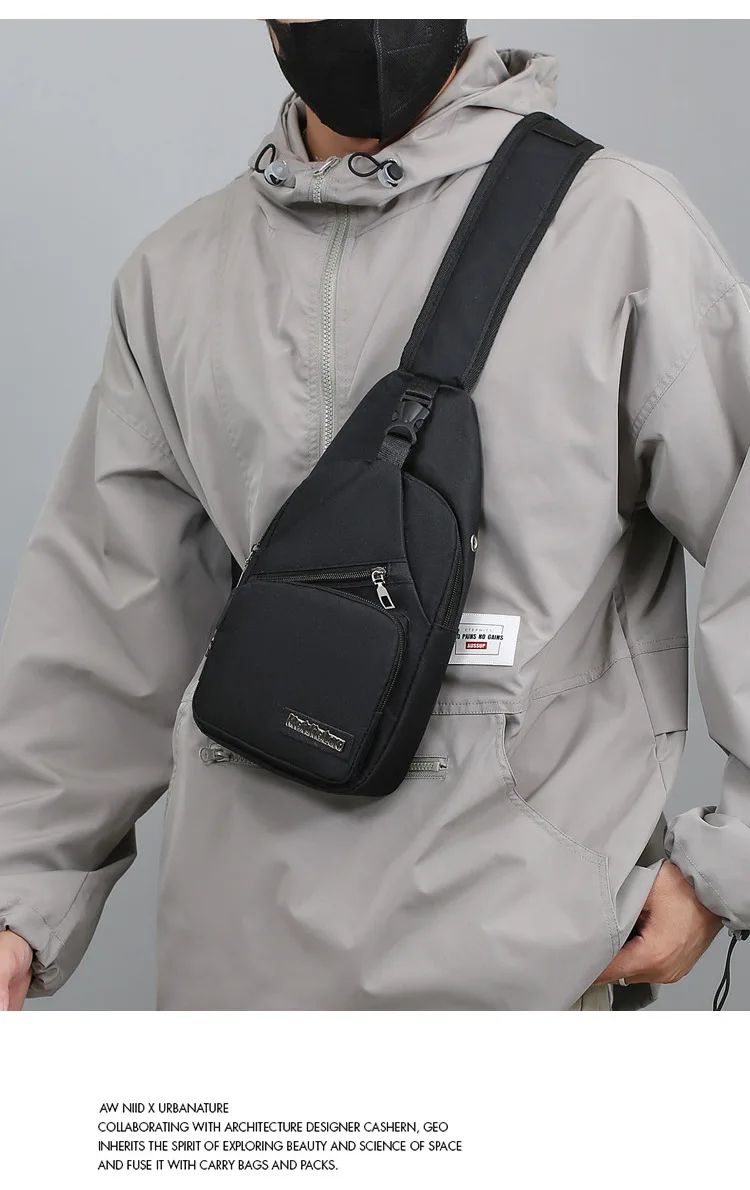Men's Chest Bag Image 18