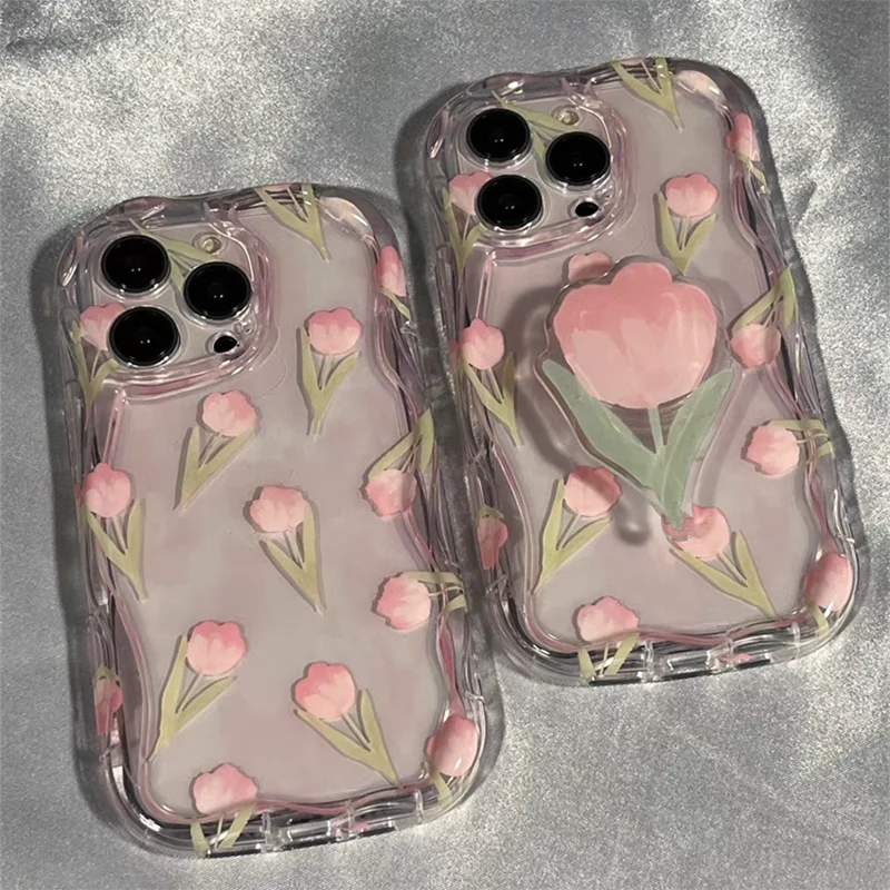 Tulips Flower Design Phone Case Cover