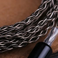 OPENHEART 8 Core Headphone Cable 1 to 2 jack dual  3.5/2.5/4.4mm Balanced Cable Silver Plated Copper Upgrade Replacement 2m 3m - Image 2
