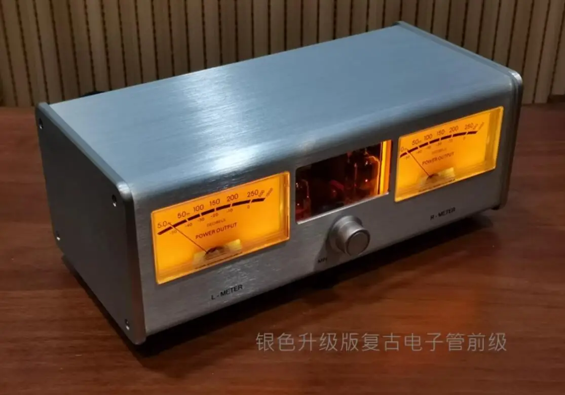 

Домашний аудиоусилитель Hifi VU Meter MTSII 6H3, трубчатый предусилитель