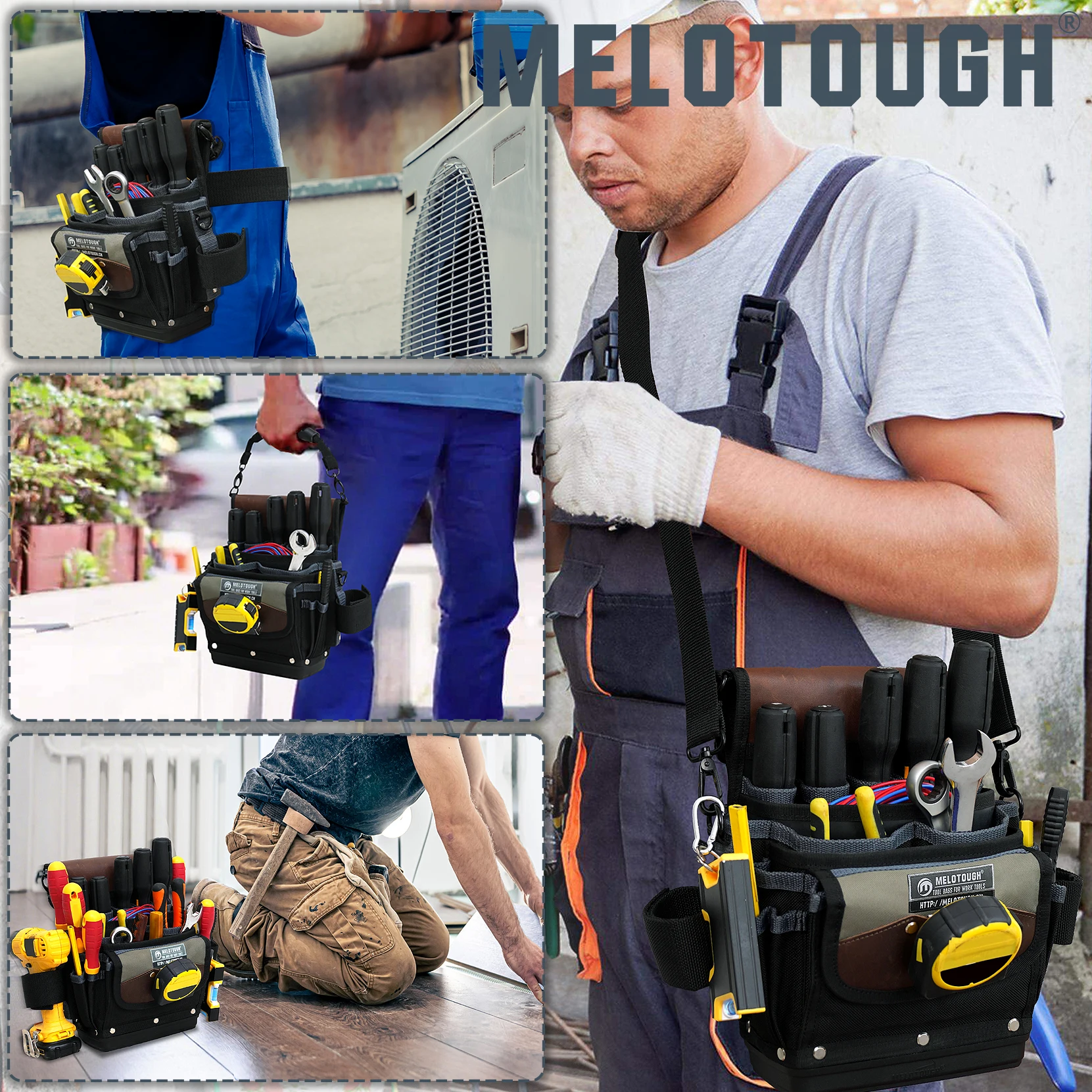 Hard Bottom Tool Pouch 6