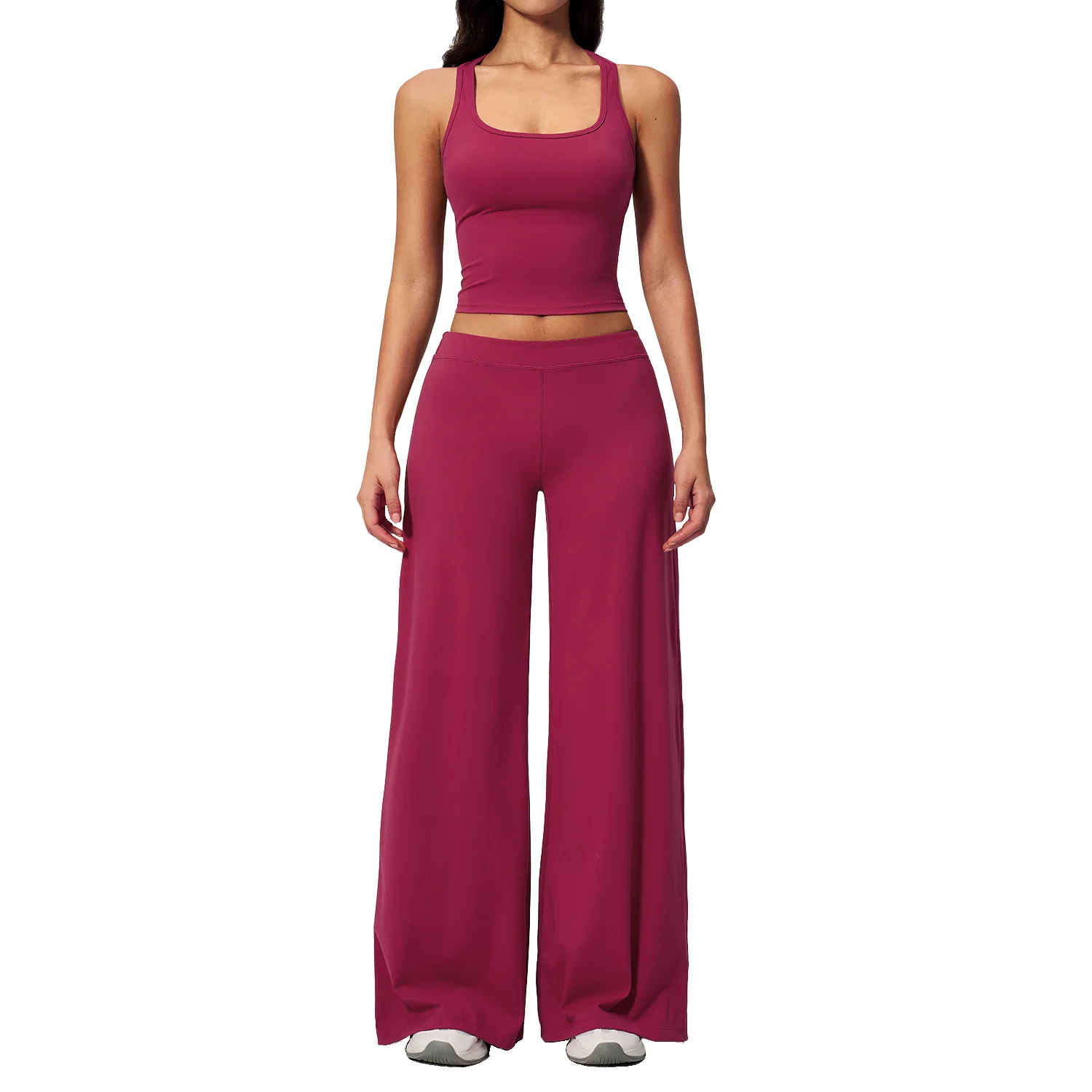 Yoga Sport Outfit For Woman Fitness Women's Two Pieces Pant Sets Suits Tracksuit Sportswear Woman Gym Yoga Workout Clothes 3