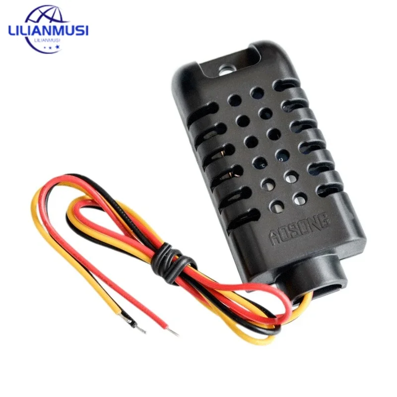 

DHT21 100% новый цифровой Датчик относительной влажности и температуры с цифровым выходом/модулем, подключается к одношиновому датчику AM2301 am2301a