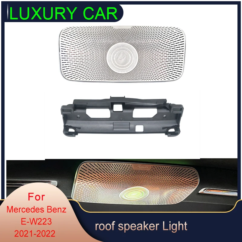 

Car Full-range Roof Speaker 64 Color Luminous Ambient Light For Mercedes S-class W223 2021 2022 S450 S400 4D Rotating Tweeter