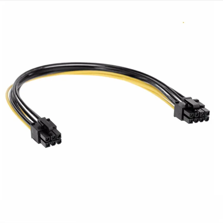 Pcie-cabo de Alimentação Pinos para Mais Pinos Pinos para Pinos Pci Express Placa Gráfica Porta Macho para Macho 05 m