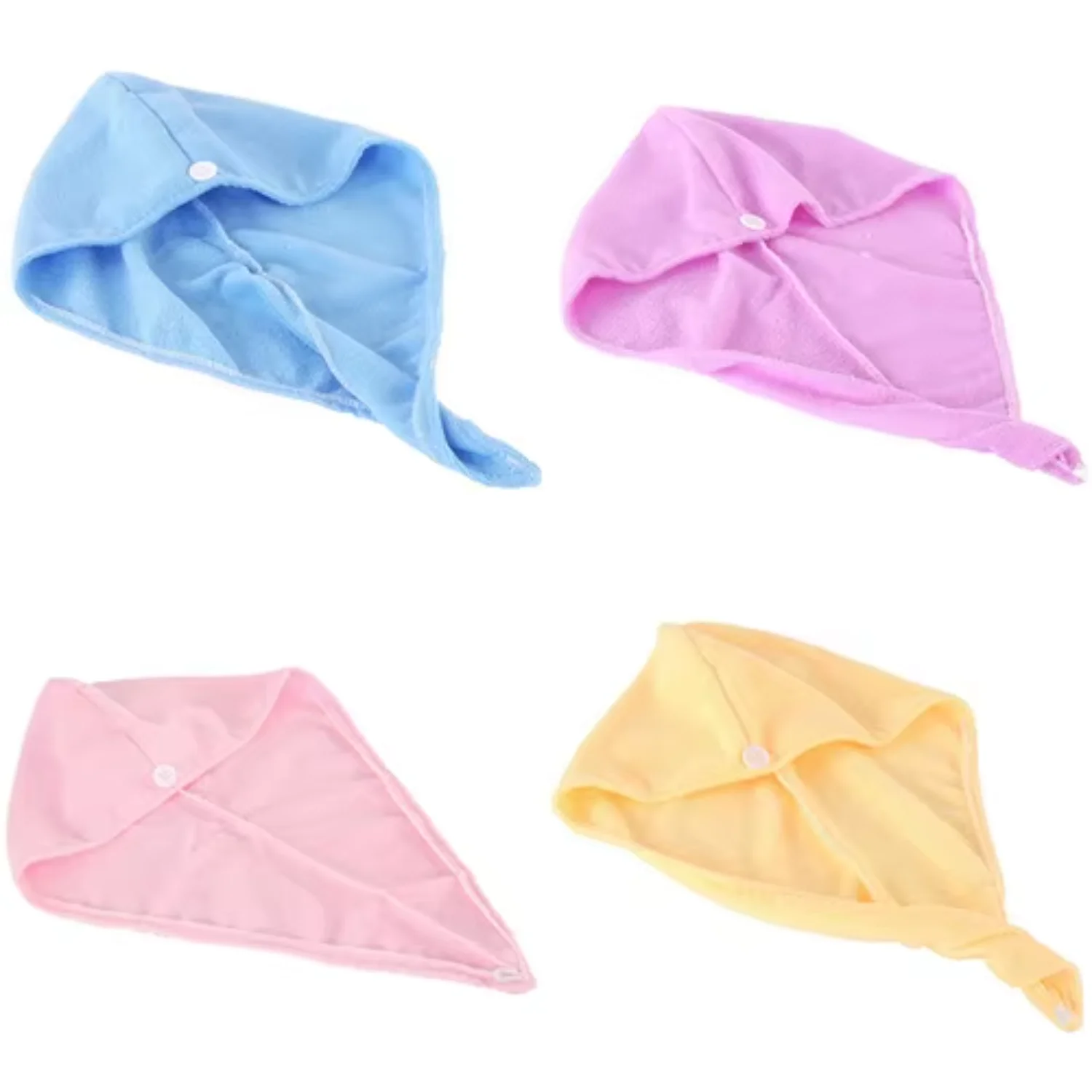 Elegant Practical Fashion Style Hot Selling 1pc Microfiber Bathing Quick Dry Hair Magic Drying Turban Wrap Towel Hat 2