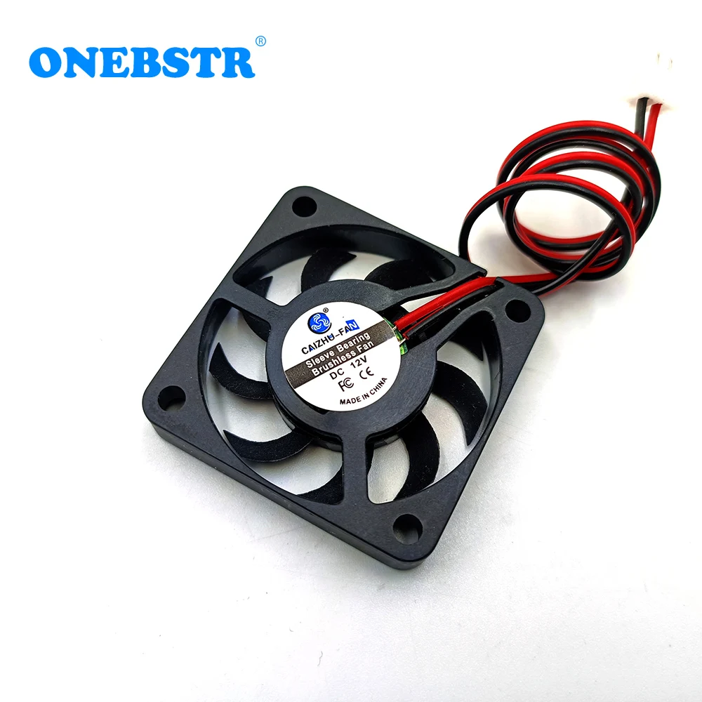 Brushless Cooling Fan com Sleeve Bearing Micro pc Cpu Vga Dissipador dc 5v 12v 24v 4cm 40 mm 40x40x7 mm - Imagem 4