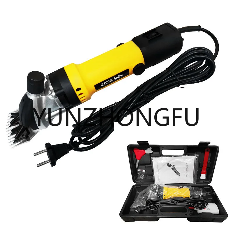 

220V 1000W Sheep Shears Electric Pet Hair Clipper Shearing Kit Shear Wool Cut Goat Pet Animal Shearing Supplies Farm Cut Machine