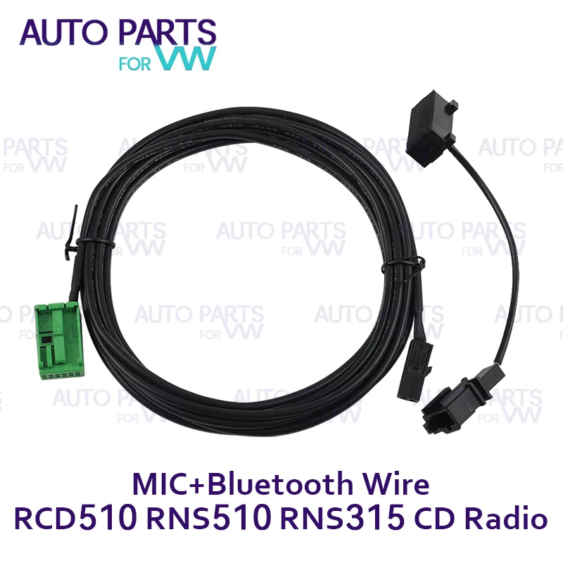Per Vw Pq Rcd510 Rns510 Rns315 Cd Radio Modulo Compatibile Bluetooth Mic Per Dispositivo Vivavoce