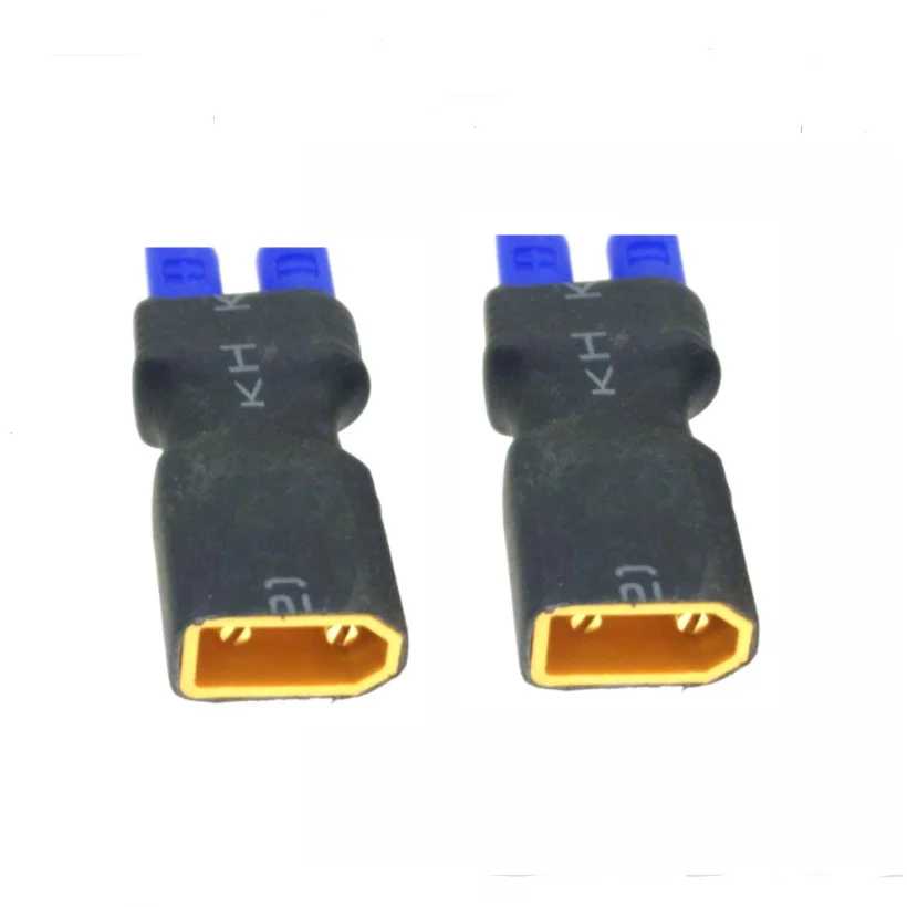 2 pcs xt30 männlich weiblich zu deans t stecker trx traxxas ec5 ec2 stecker buchse stecker adapter für rc modell batterie esc – Detail 7