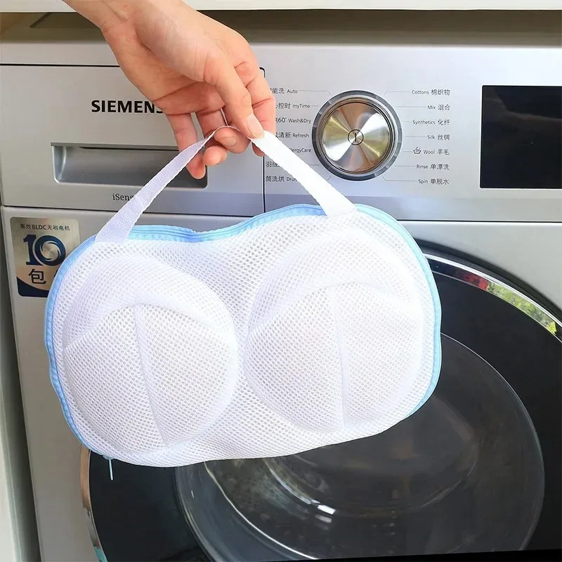 Anti-deformation Bra Mesh Bag Machine-wash Special Polyester Bra Mesh Bags Laundry Brassiere Bag Cleaning Underwear Sports Bra 3