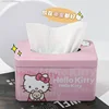 Sanrio Hello Kitty Tissue Case Cartoon Cute Home Restaurant Dormitory Accessories Desktop Decoration Napkin Paper Box Canister 4