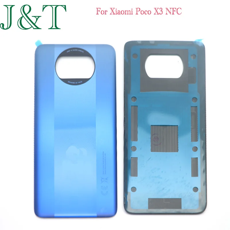 Phone Back Cover For Xiaomi Mi Poco X3 NFC POCO X3 Replacement Housing