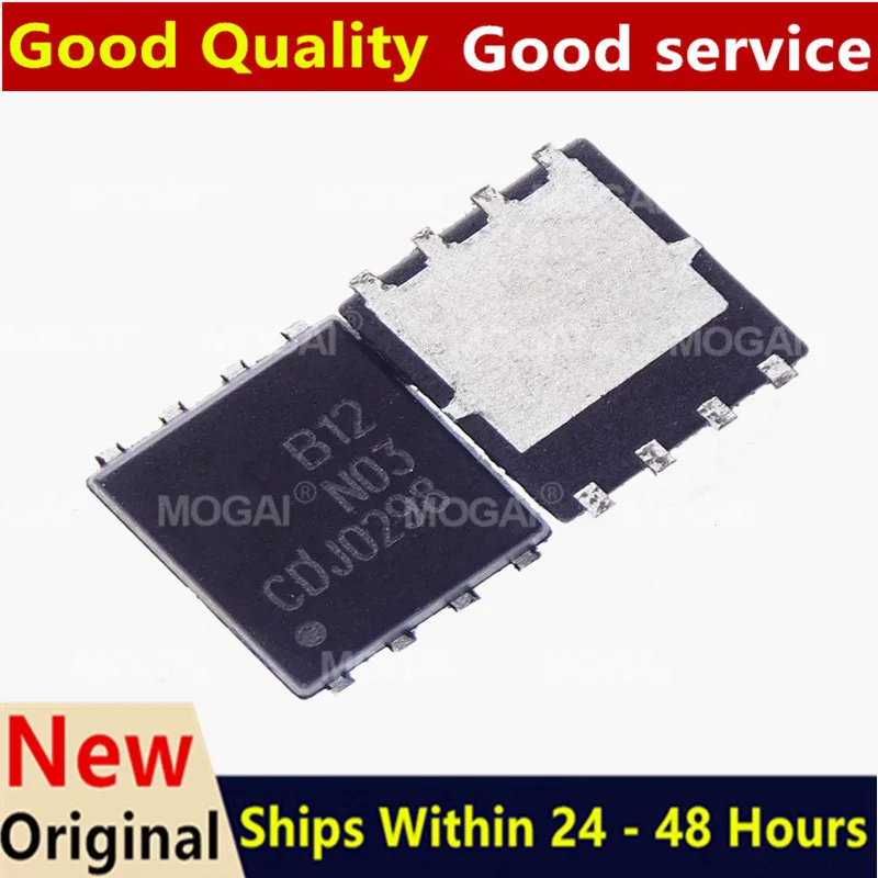 

(5 шт.), новинка 100%, EMB12N03, EMB12N03H B12N03 QFN-8