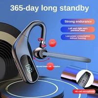 Kj12 Bluetooth Headset Digital Power Display Clear Sound Quality Long Battery Life Business Headset In-ear Comfortable 2