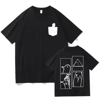 Oyasumi Punpun Printed T Shirts Japanese Anime T-shirts 100% Cotton Short Sleeve Men/women Oversized Clothing Summer Casual Tops 2
