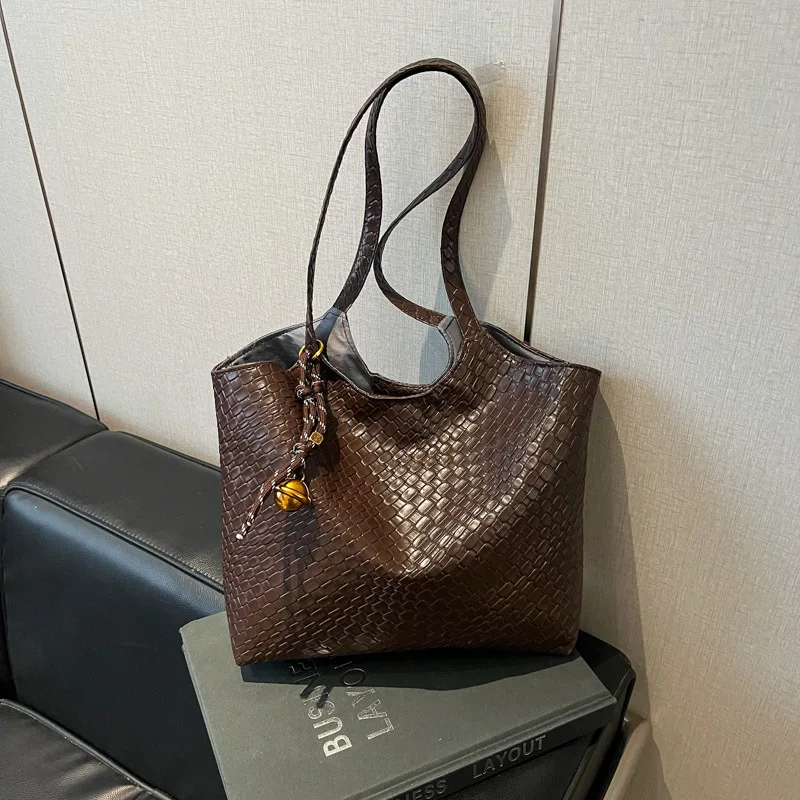 Borsa a tracolla da donna di grande capacità, nuova borsa versatile per il pendolarismo estivo, borsa sottobraccio alla moda e borsa tote per donna - immagine 6
