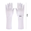 Mid-long Sunscreen Gloves for Women Summer Spring Lady Stretch Anti UV Slip Resistant Driving Gloves Breathable Thin Gloves 6