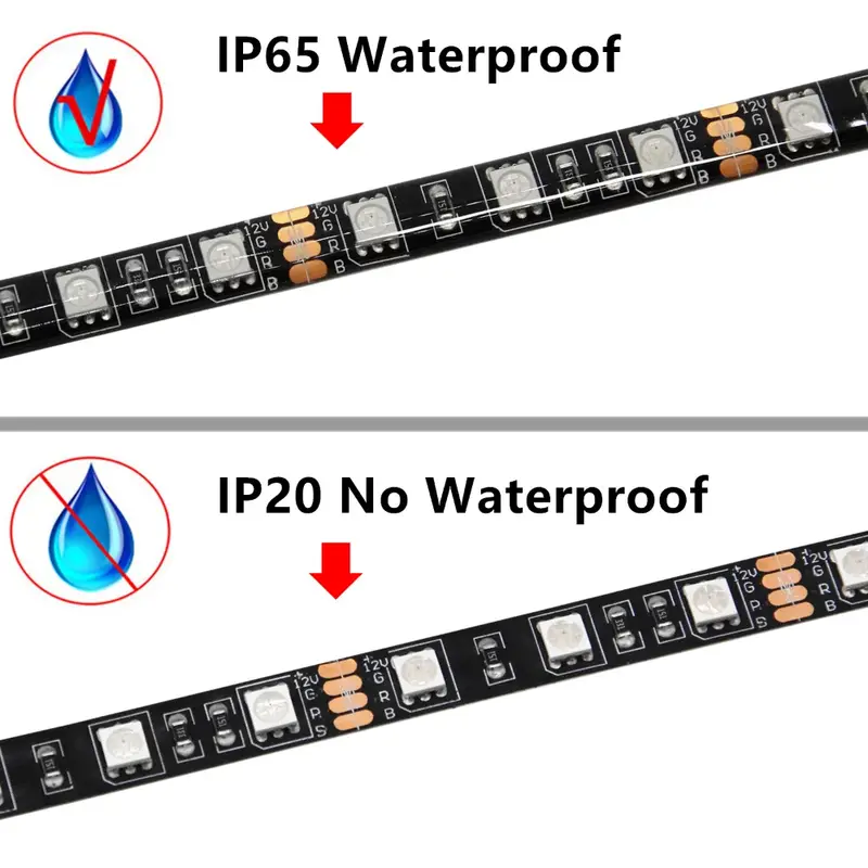 Addressable Rainbow PC Digital WS2812b LED Strip Light for 5V 3pin ARGB Header PC Case Asus Aura Sync RGBIC Fusion MSI Mystic - Image 4