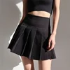 American School Y2k Style Summer Short Pleated Skirt For Women 2024 High Waist Sexy Hotsweet Mini Skirts Female 2