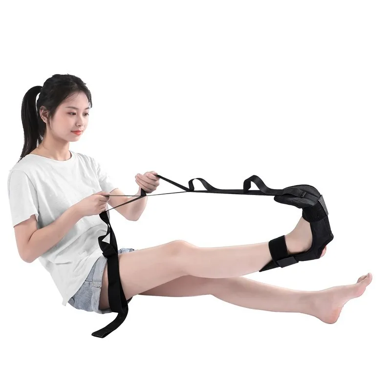 Description Picture 5 of itemYoga Leg Ankle Brace Support Training Stretching Belt Stroke Hemiplegia Rehabilitation Strap Correction Braces Yoga Belt