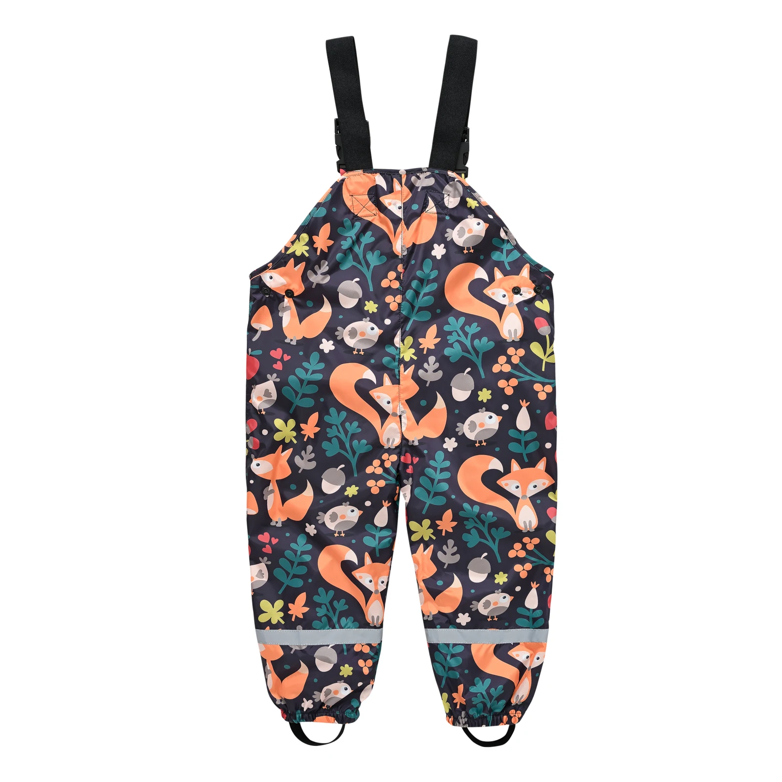 Adorable Kids Rain Pants: Cute & Stylish Graphic Overalls - The Perfect Casual Jumpsuit