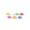 50pcs 10mm/12.5mm/15mm/20mm Sparkle Christmas Mixed Glitter Resin Round Buttons For 2 Holes Sewing Accessories 1