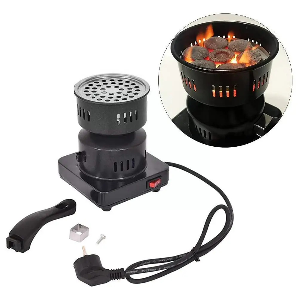 Electric Stove Charcoal Starterd Black Metal Heater Us Uk Charcoal Plug