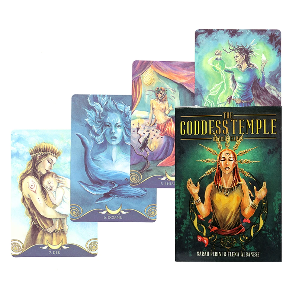 The Goddess Oracle Spanish Tarot Cards For Beginners With Guidebook English  Spanish French Italian Russian Portuguese Versions - Board Game - AliExpress